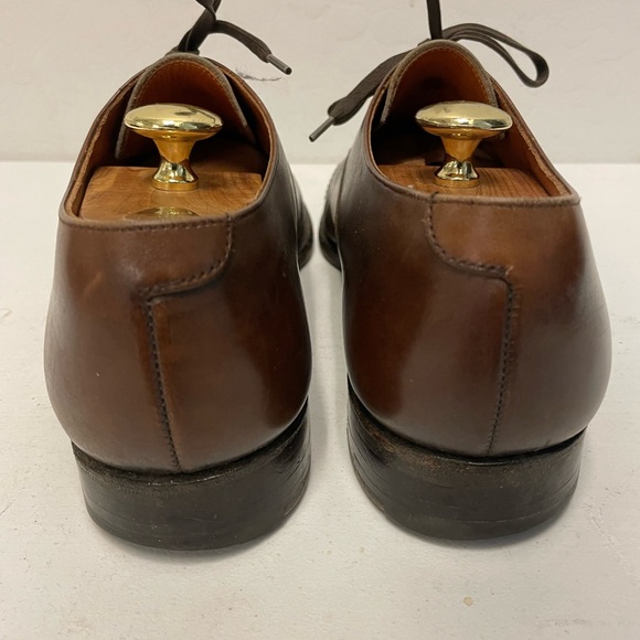 Polo Ralph Lauren x Crockett & Jones Made in England Vintage Cap Toe Oxford SZ 9 - Picture 3 of 8